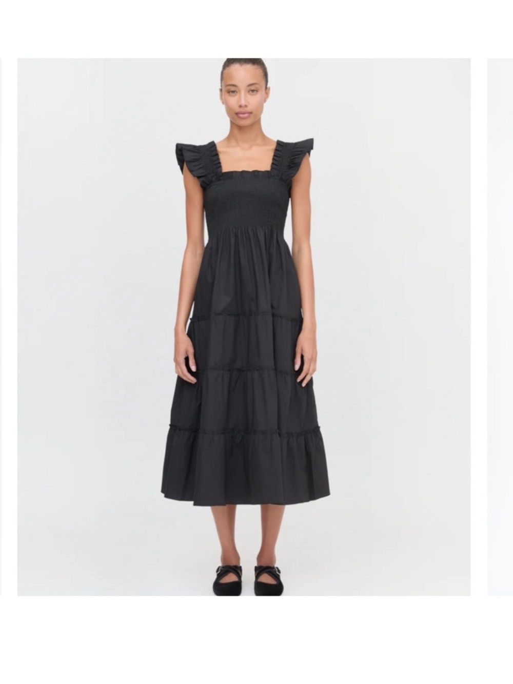 Hill House Home Ellie Nap Dress XS Black